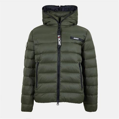 JACK1T - Men's Dry Racer Hooded Medium Puffer Jacket