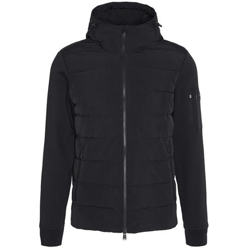 Barbour International - Men's Stanley Hooded Quilted Hybrid Jacket