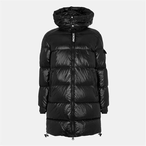 JACK1T - Men's Slick Weather Resistant Long Puffer Jacket