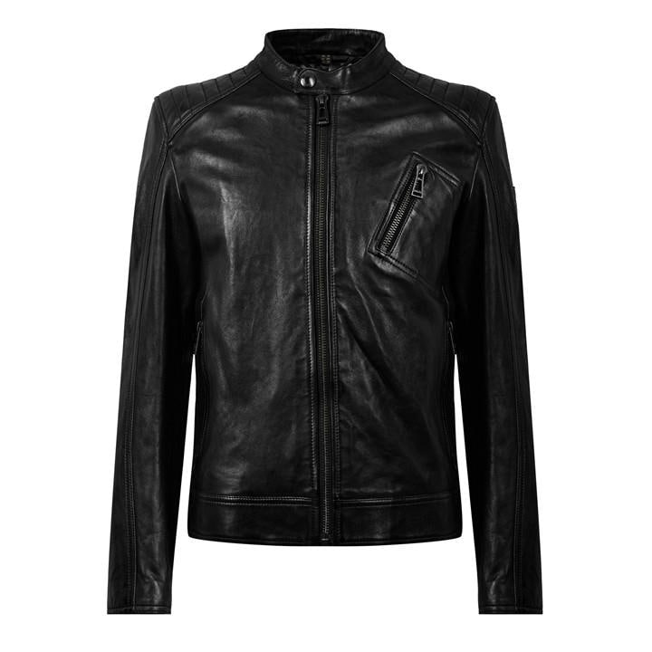 Belstaff Men's Black V Racer Jacket Small