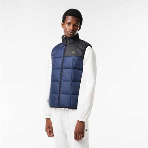 Lacoste - Men's Core Water Resistant Quilted Gilet