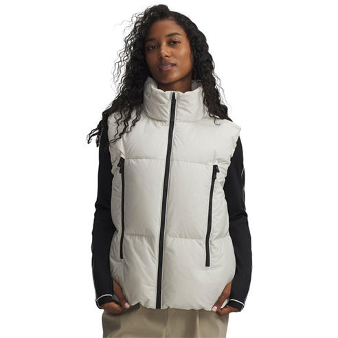 Womens White Gilets