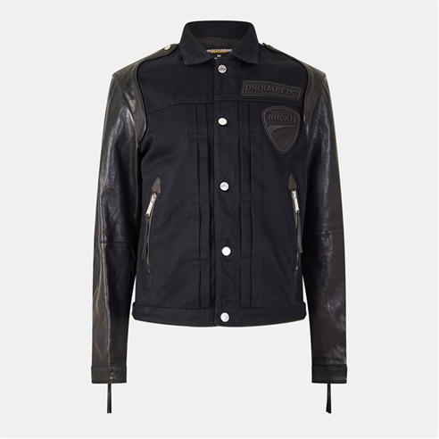 DSQUARED2 - Men's Leather Slim Fit Jacket