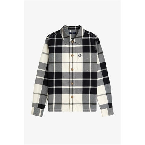 Fred Perry - Men's Tartan Twill Overshirt