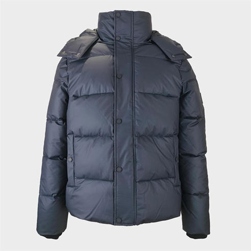 Jack Wills - Men's Appledore Water and Wind Resistant Hooded Short Puffer Jacket