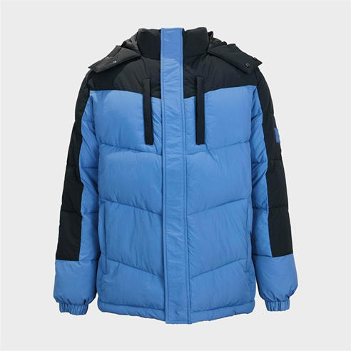 Jack Wills - Men's Coast Water and Wind Resistant Hooded Short Puffer Jacket