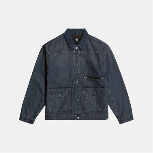 G Star - Men's A2 Corduroy Collar Long Sleeve Coach Jacket