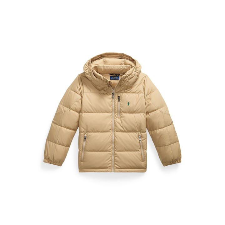 Polo Ralph Lauren Boys Beige Polo Bomber Jacket Jn54