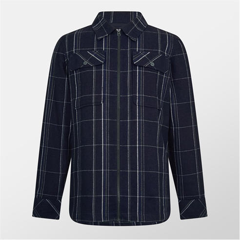 G Star - Men's GPO Zipped Long Sleeve Overshirt