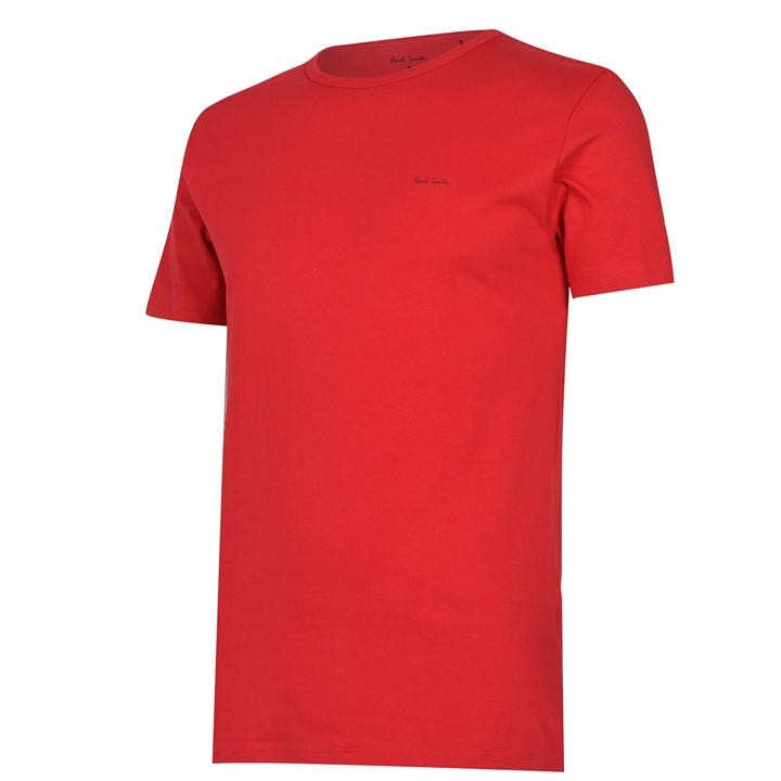 PAUL SMITH MENS REGULAR FIT CHEST LOGO T-SHIR
