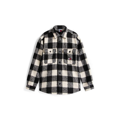 Tommy Jeans - Men's  Check Relaxed Fit Overshirt