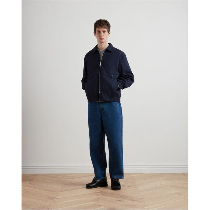 Farah Men's Blue Tyler Oshirt Sn61 Medium