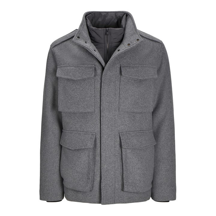 Jack And Jones Men's Grey Alex Jacket 2XL