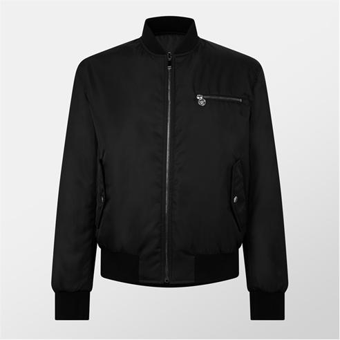 VERSACE - Men's  Reversible Long Sleeve Coach Jacket