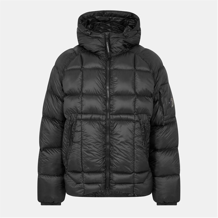 Cp Company Men's Black Dd Shell Medium Down Jacket