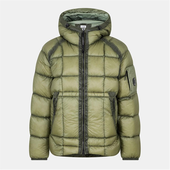 Cp Company Men's Green Dd Shell Down Jacket 3XL