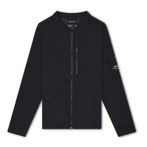 Nicce - Mens Claytun Shacket- Black