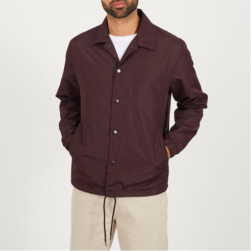 Brave Soul - Mens Lightweight Coach Jacket with Drawcord Hem