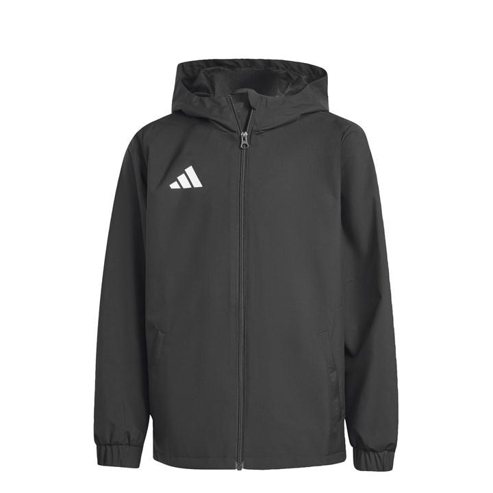 Adidas Boys Black Entrada 22 All-Weather Jacket Junior Size 13