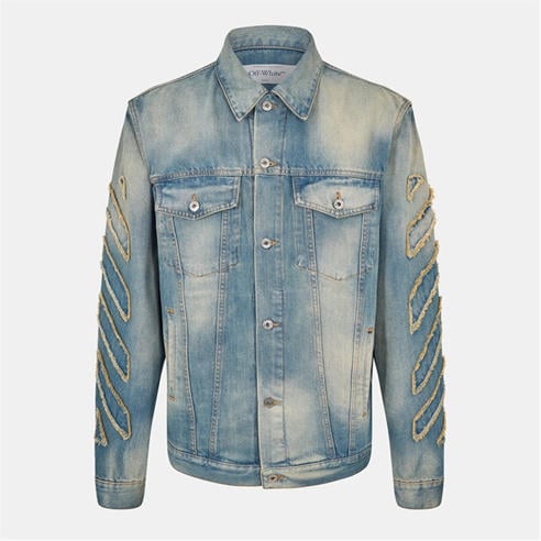 OFF WHITE - Men's Patch Denim Jacket