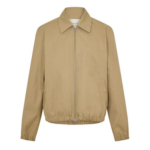 AMI PARIS - Men's Embossed Harrington Jacket