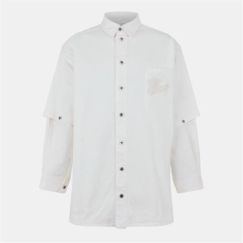 OFF WHITE - Men's Relaxed Fit Overshirt