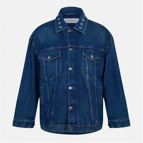 OFF WHITE - Men's Zip and Button Overshirt
