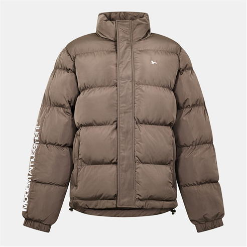 Modern Amusement - Men's  Weather-Resistant Medium Puffer Jacket