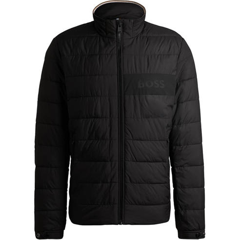 Boss - Mens BOSS BLACK Cenitos Water-Repellent Long Sleeve Puffer Jacket