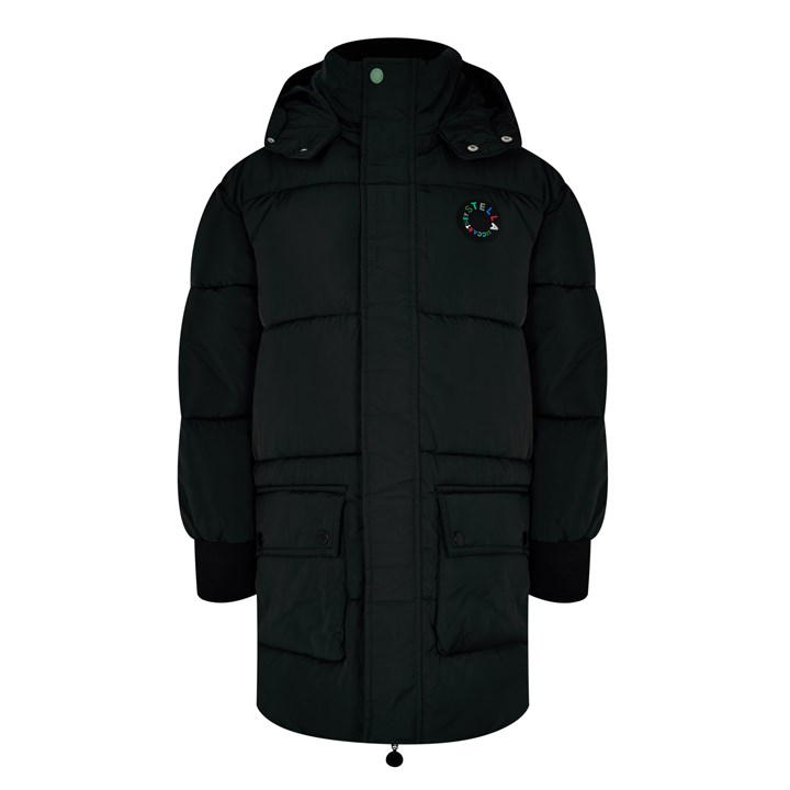 Black 930 - STELLA MCCARTNEY - Logo Puffer Coat Girls