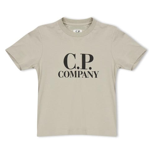 CP COMPANY - Boys' Goggle Logo Regular Fit T-Shirt