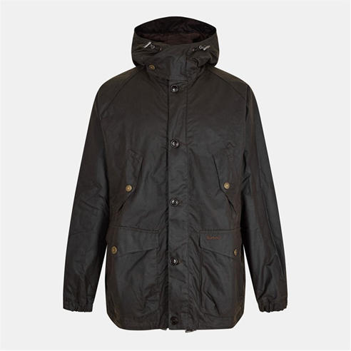 BARBOUR - Men's RE Mountain Re-Engineered Wax Jacket