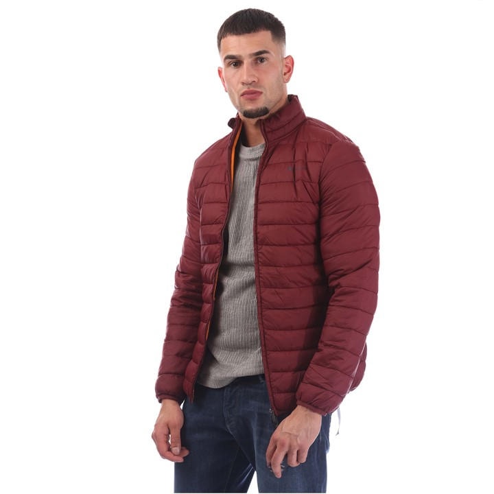 Aquascutum Men's Blue Puffer Jacket 2XL
