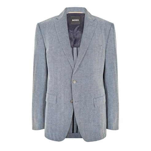 Boss - Men's H-Hutson-Elbow Blazer