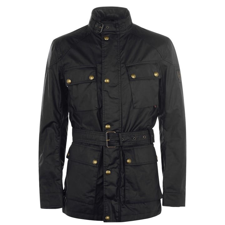 Belstaff Men's Black Trialmaster Jacket Large