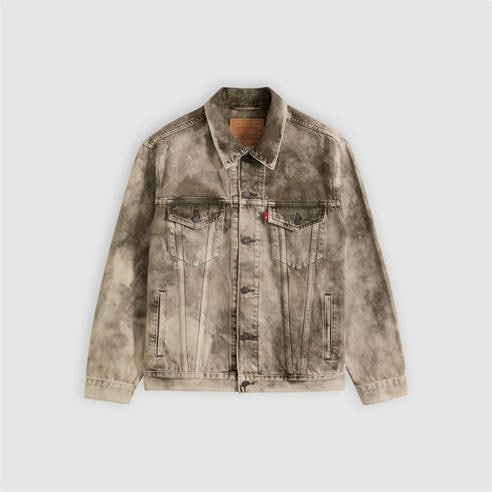 LEVIS - Men's Trucker Camo Relaxed Fit Denim Jacket