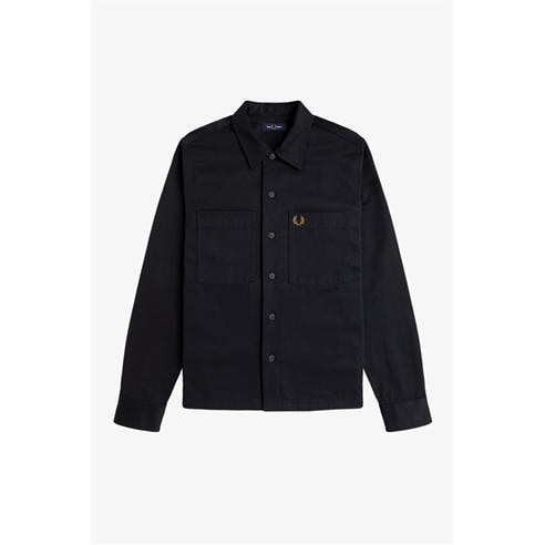 FRED PERRY - Fred Twill Overshirt Sn62