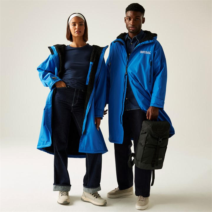 Regatta Unisex Blue Waterproof Robe Adults Small