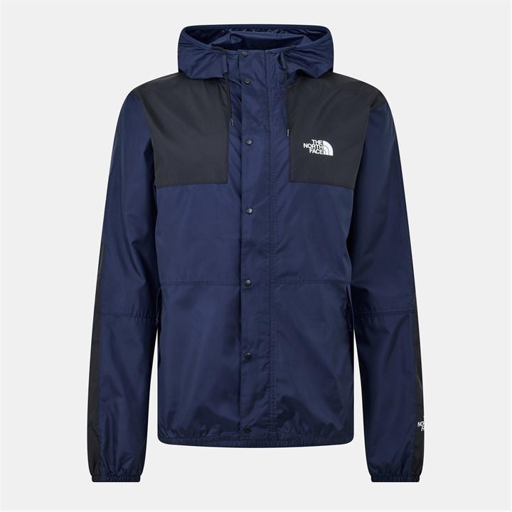Smoked Pearl - The North Face - Men's Mountain Water Resistant Long Sleeve Rain Anorak