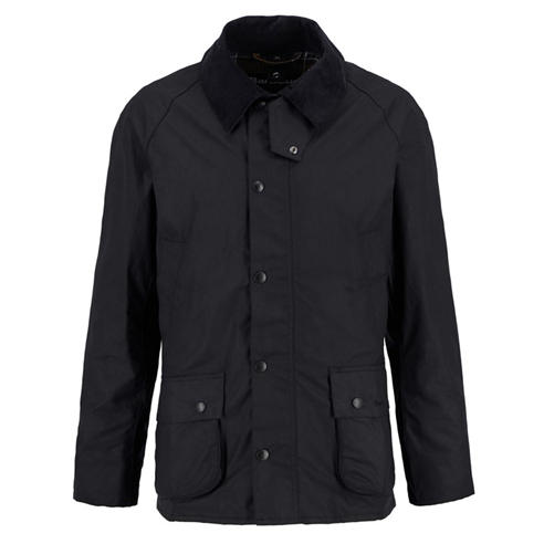 Barbour - Mens Ashby Water Resistant Windproof Long Sleeve Wax Jacket