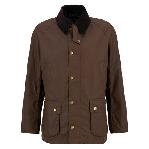 Barbour - Mens Ashby Water Resistant Windproof Long Sleeve Wax Jacket