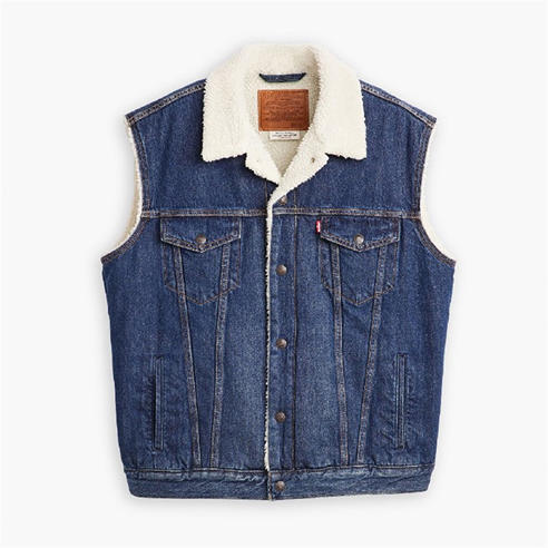Levis - Men's Sleeveless Sherpa Jacket