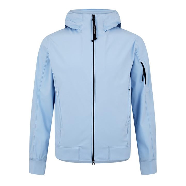 Cp Company Men's Blue Lens Softshell Jacket Extra Large