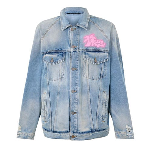 PALM ANGELS - Men's Hunter Denim Jacket