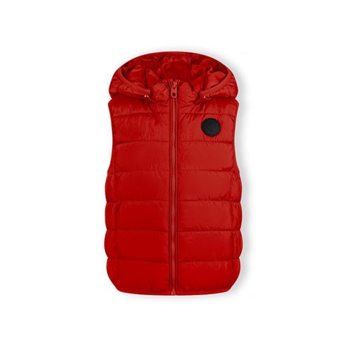 Minoti - Boys padded gilet detachable hood red