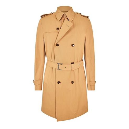 Boss - Men's H Hyde Trench Overcoat