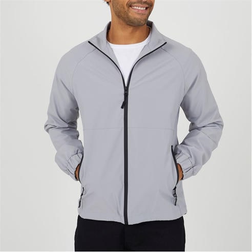 Brave Soul - Men's Lightweight Funnel Neck Zip Through Bomber Jacket