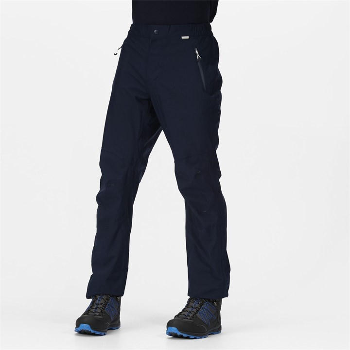 Regatta Men's Blue Highton Waterproof Overtrouser Large