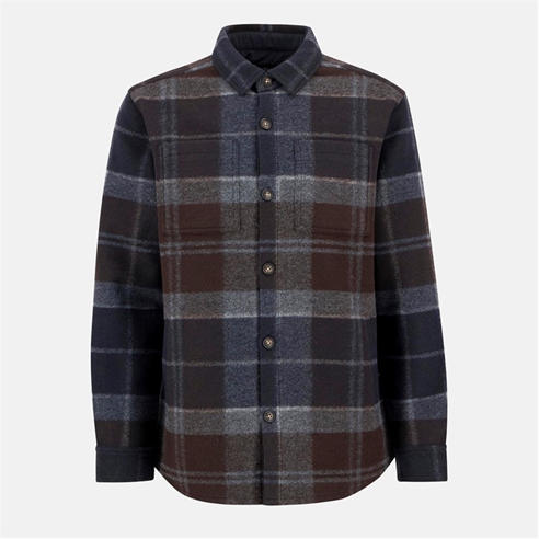 Barbour - Men's Chapter Check Long Sleeve 4 Pockets Overshirt
