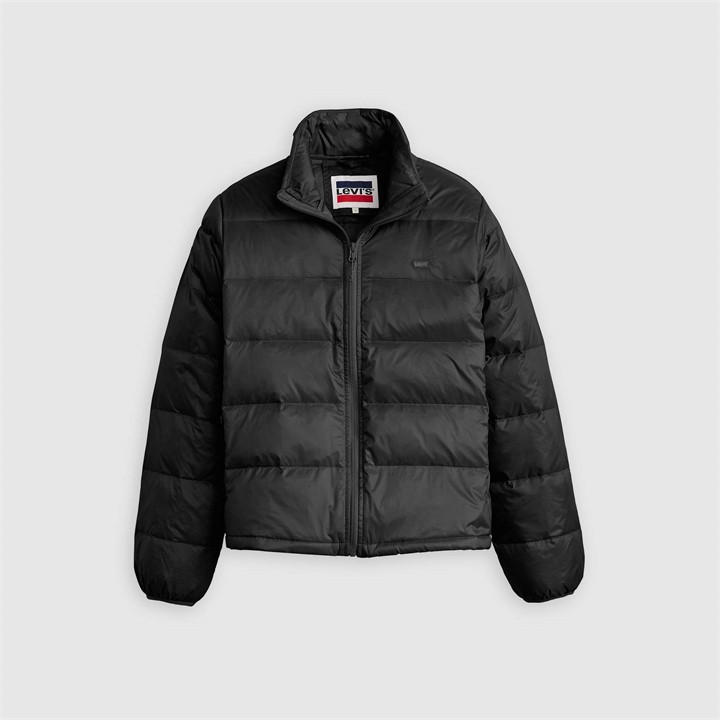 Levis Women's Black Polly Packable Dwn Jckt Caviar Size 14